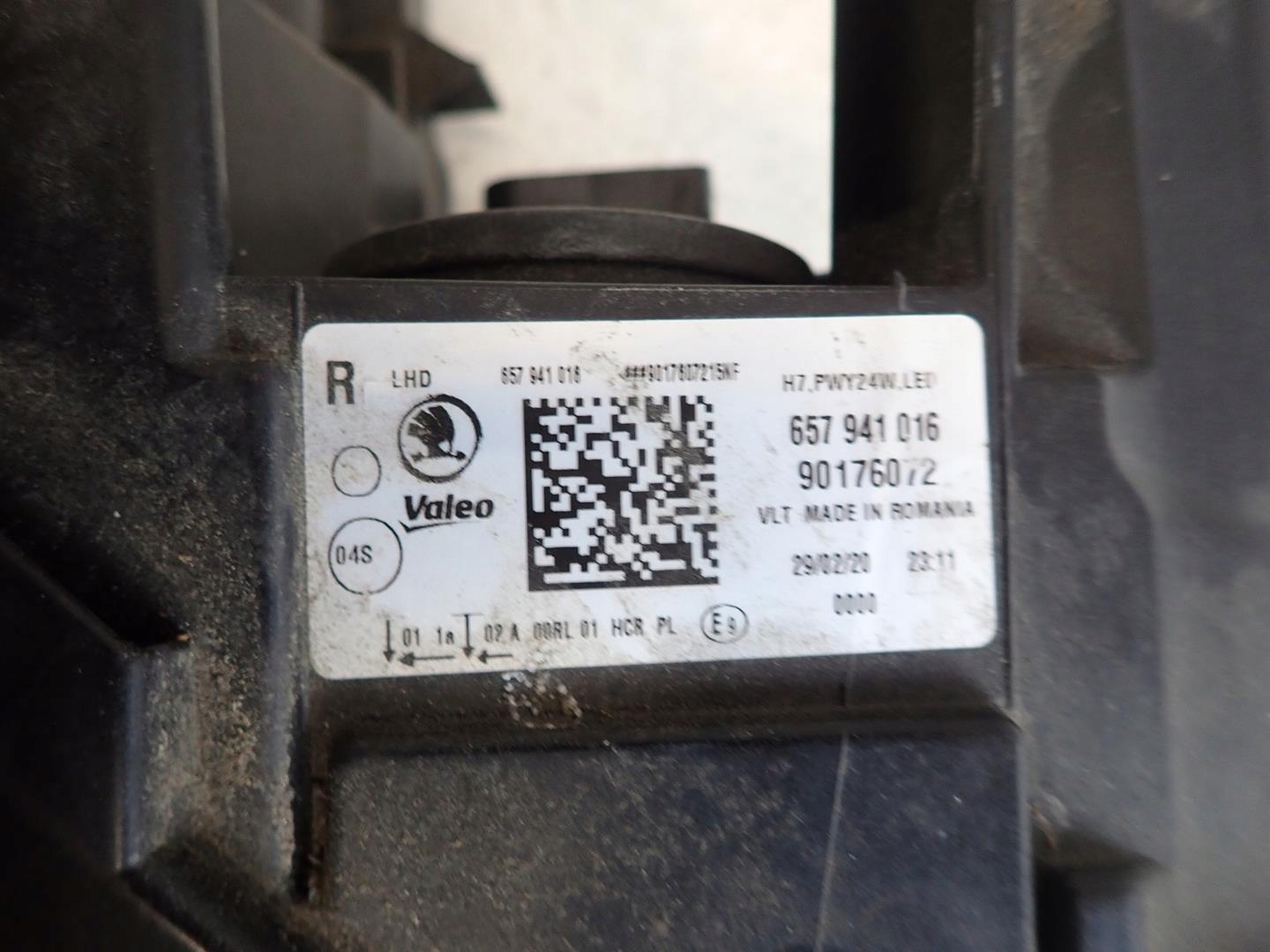 light front front right SKODA SCALA 2019- FULL LED 657941016