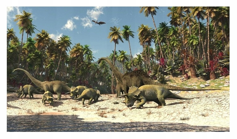 Fototapeta pre deti Dinosaury Flizelina 416x254