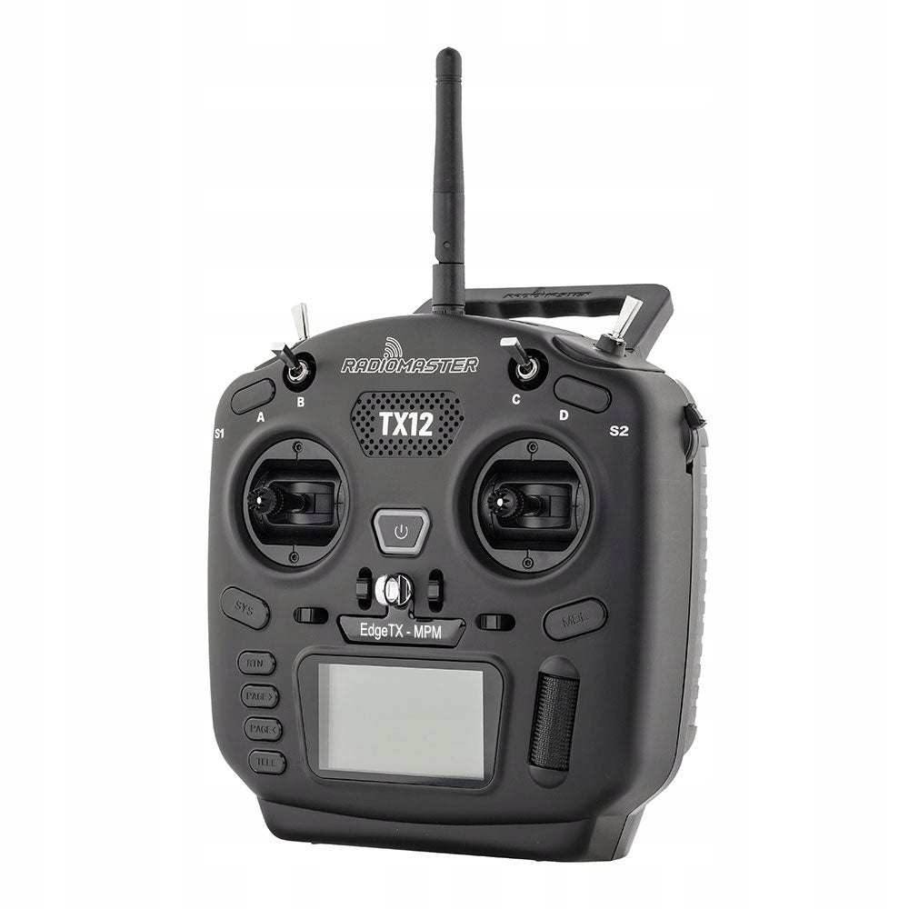 Vysílač RadioMaster TX12 Mkii s modulem ExpressLRS a softwarem EdgeT
