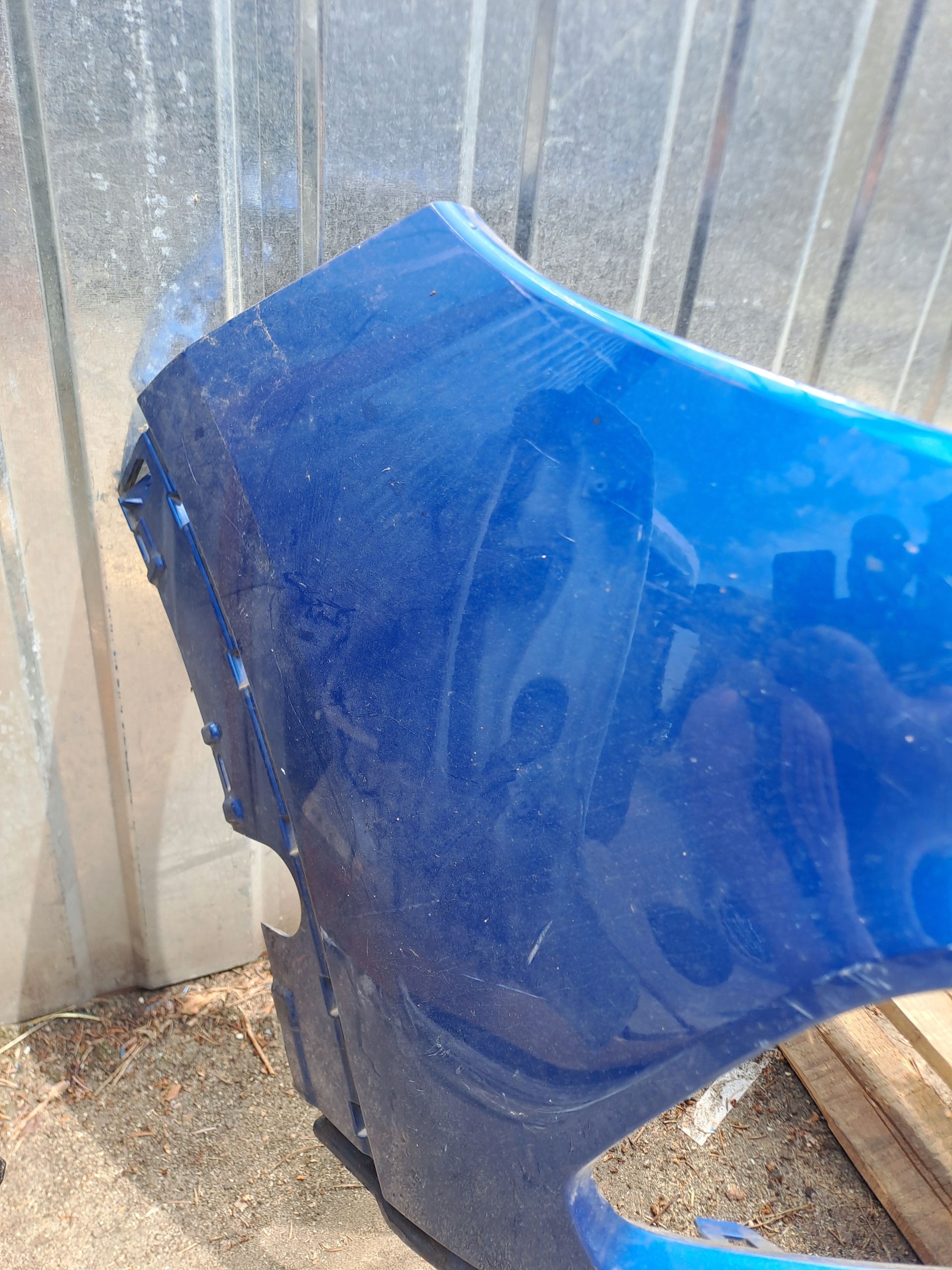front bumper front OPEL GRANDLAND X 16- BRIGHT BLUE