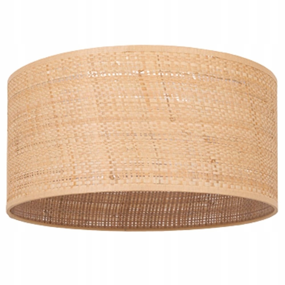 ABAŻUR WALEC DO LAMP PLAFONU RATAN 30CM BOHO