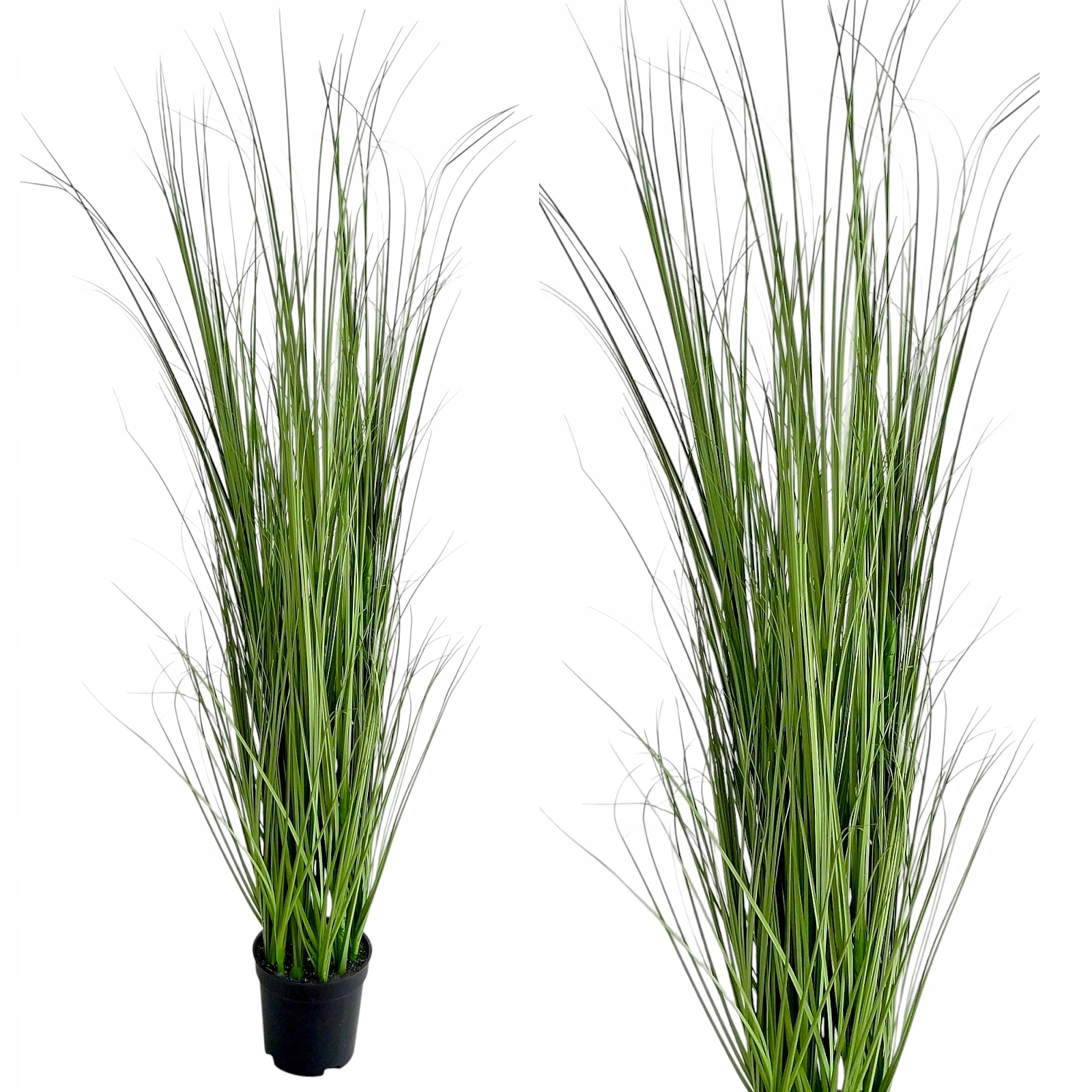 Umělá Tráva V Květináči Dekorativní Rostlina Tráva Ozdobná Vysoká 90 cm