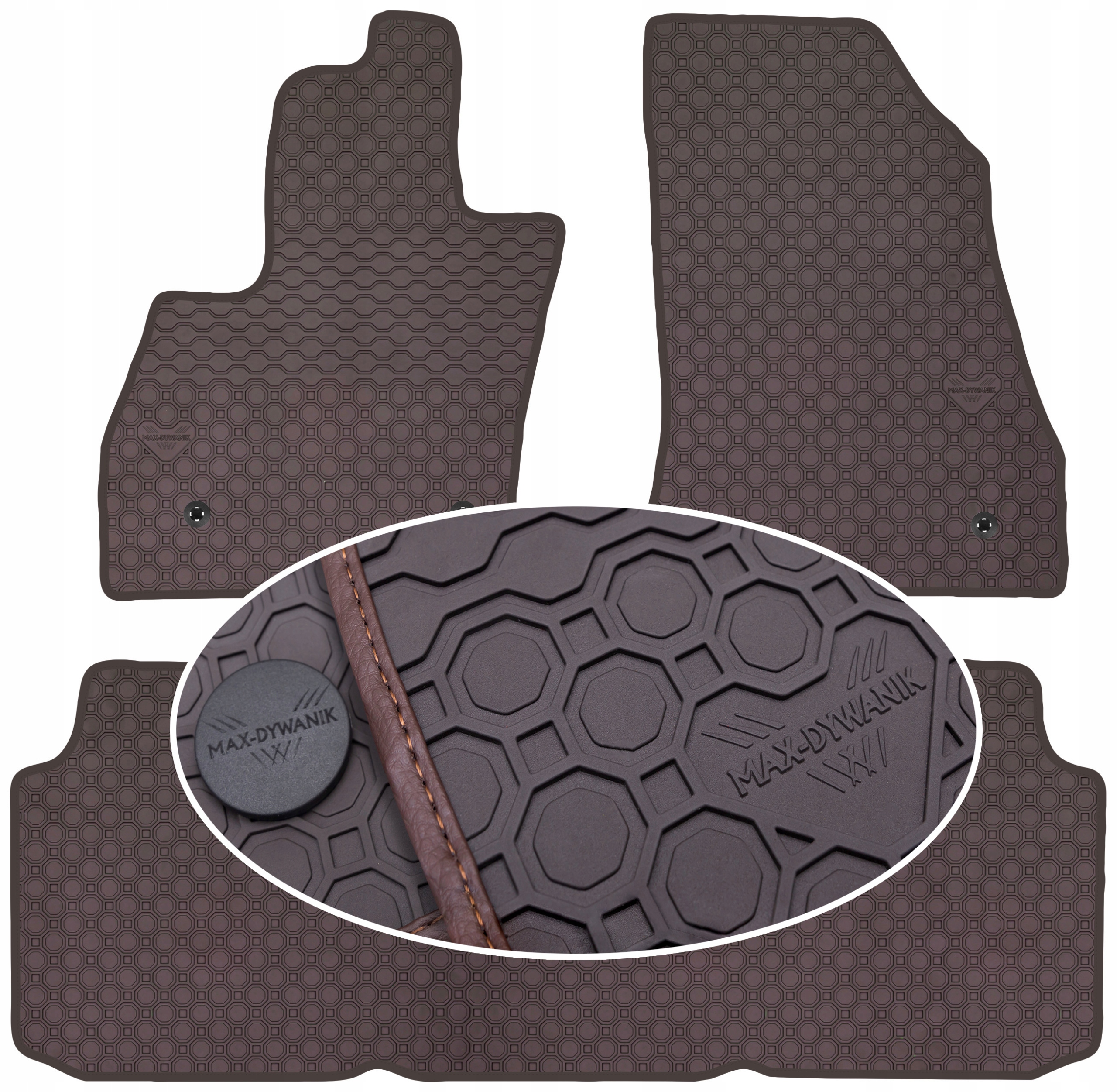 Fiat 500L 2013 Koberce Bronzové