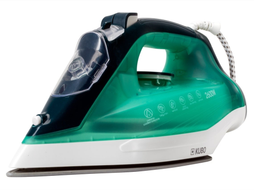 Žehlička Kubo KBSI8309 2600W Keramická žehlicí plocha Parní ráz Auto Clean