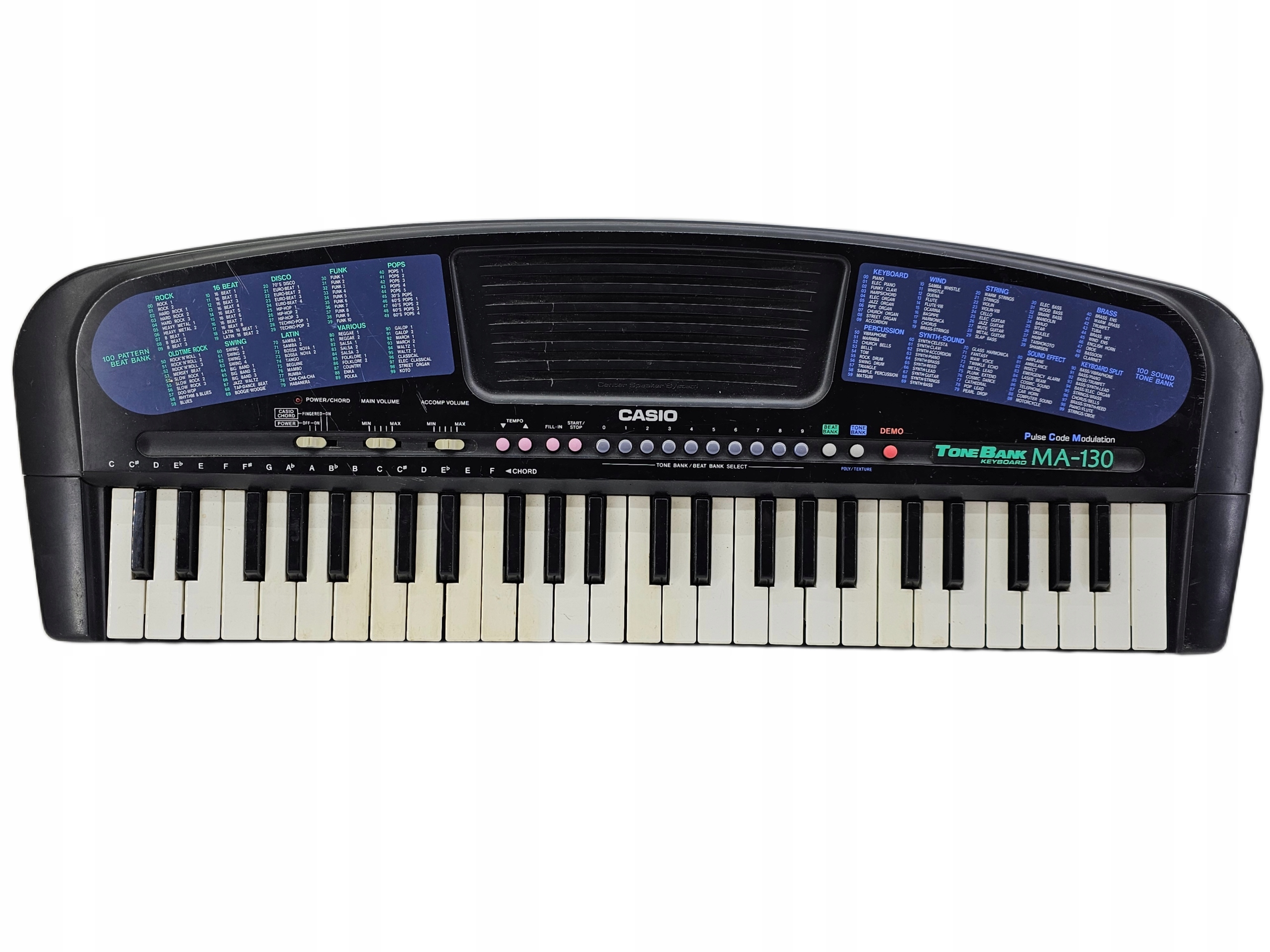 Piano Casio Casio Tone Bank Ma 130 Clavier Casio ToneBank Instruments De  Musique
