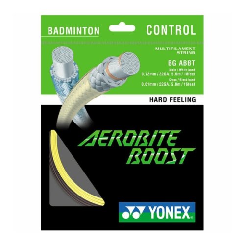 Naciąg do badmintona Yonex Aerobite Boost żółty