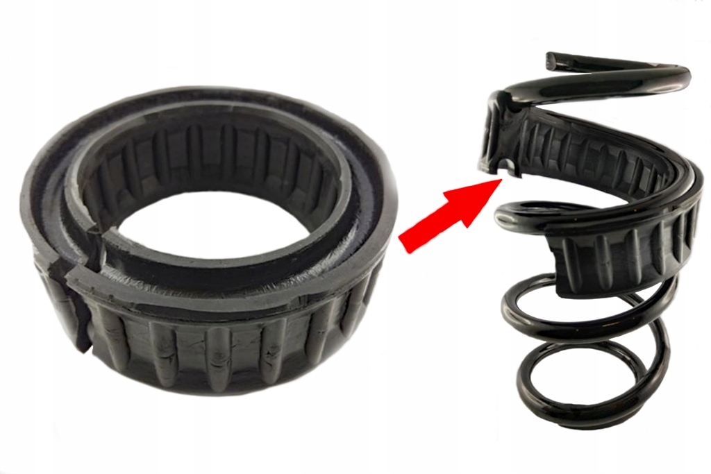 GUMA DYSTANS PODKŁADKA PODWYŻSZAJĄCA POD SPRĘŻYNĘ Producent części 3F Quality