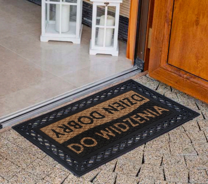 WYCIERACZKA WEJŚCIOWA DO BUTÓW POD DRZWI KOKOS MATA ZEWNĘTRZNA MOCNA 45x75 Kod producenta MA1829