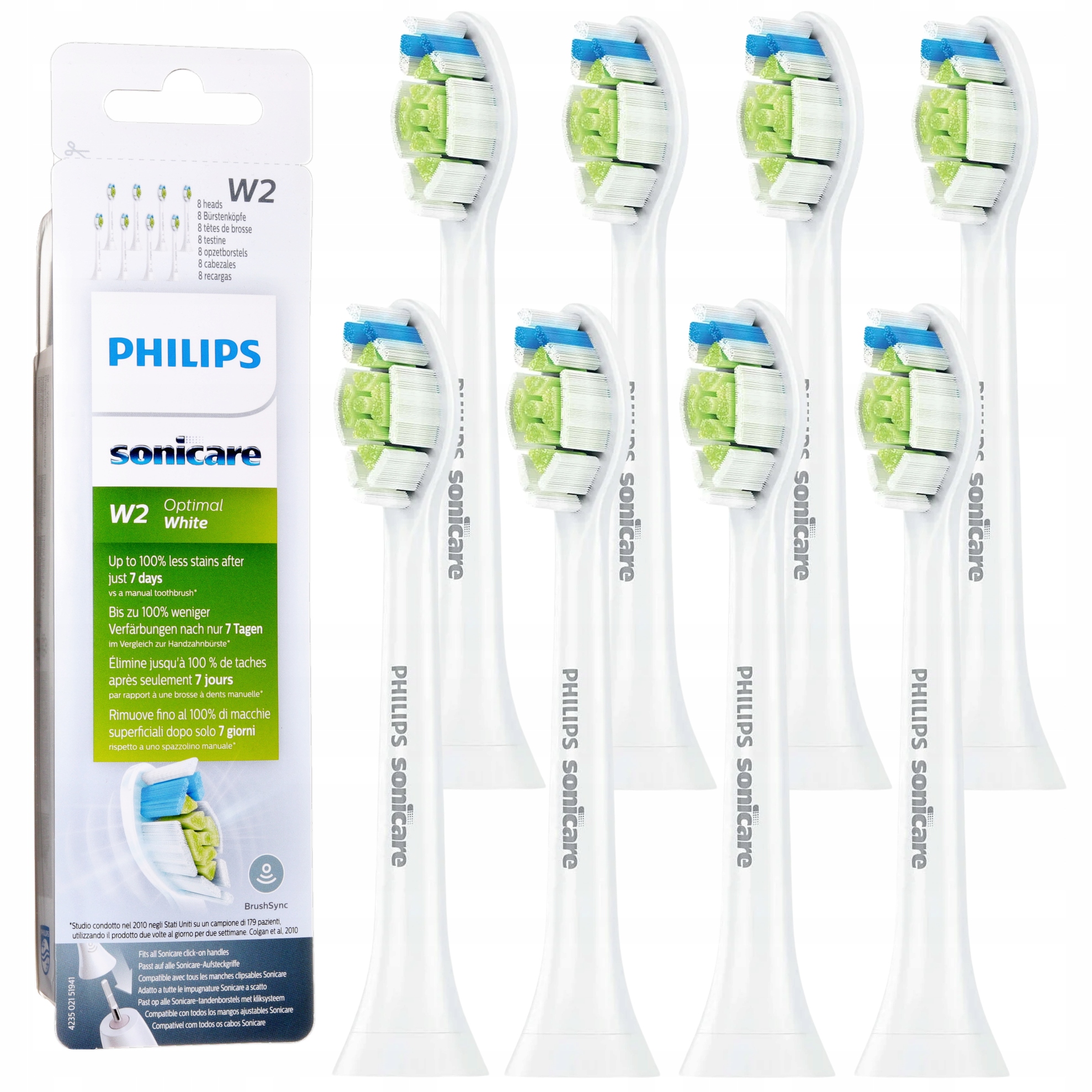 

8x Końcówki Philips Sonicare HX6068 Diamond Clean