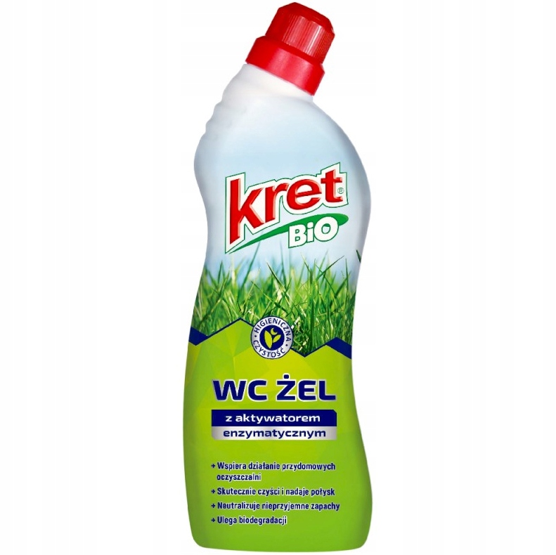 

Kret żel do Wc 750g Bio z aktywatorem enzymatyczn.