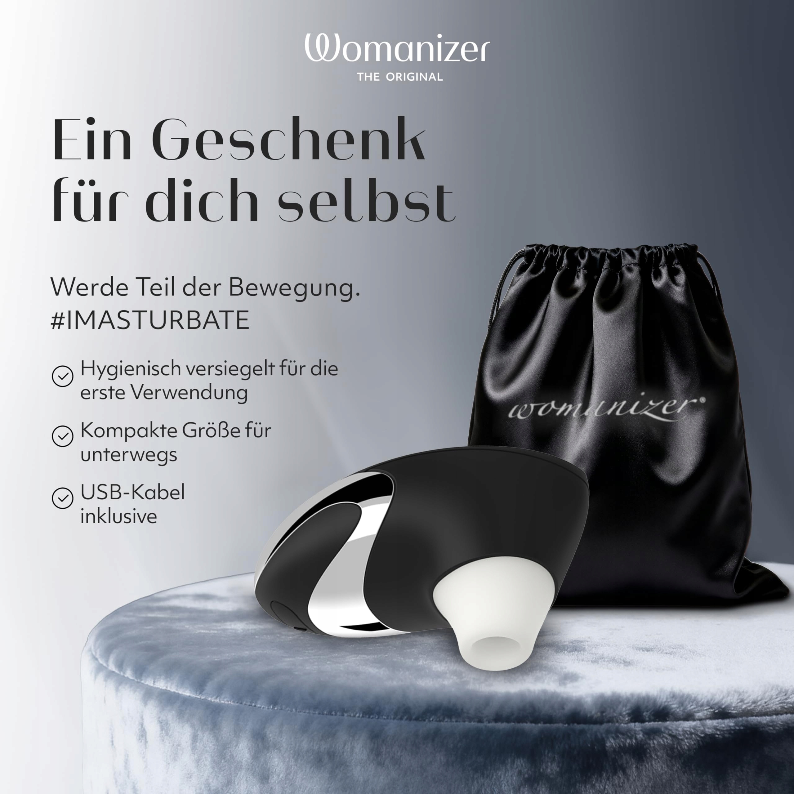 WOMANIZER W500 Wibrator Klitoralny Dla Dorosłych 12 Trybów Wodoodporny — miniatura 8