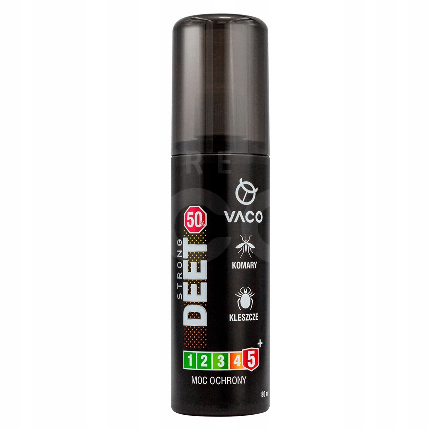 

Płyn Vaco na komary i kleszcze Deet 50% 80 ml