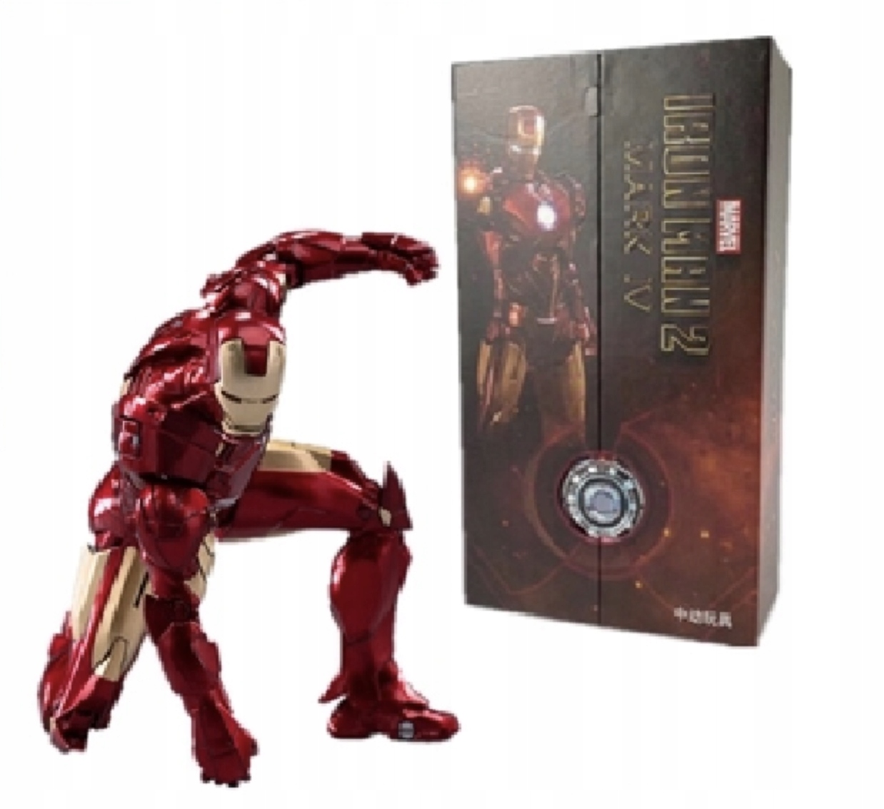 Figurka Iron Man Mk4 IV 18 cm verze Premium Marvel Zd Toys Originální