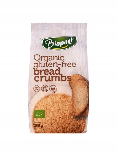 4x Strouhanka Bezlepková Bio 200 g Biopont