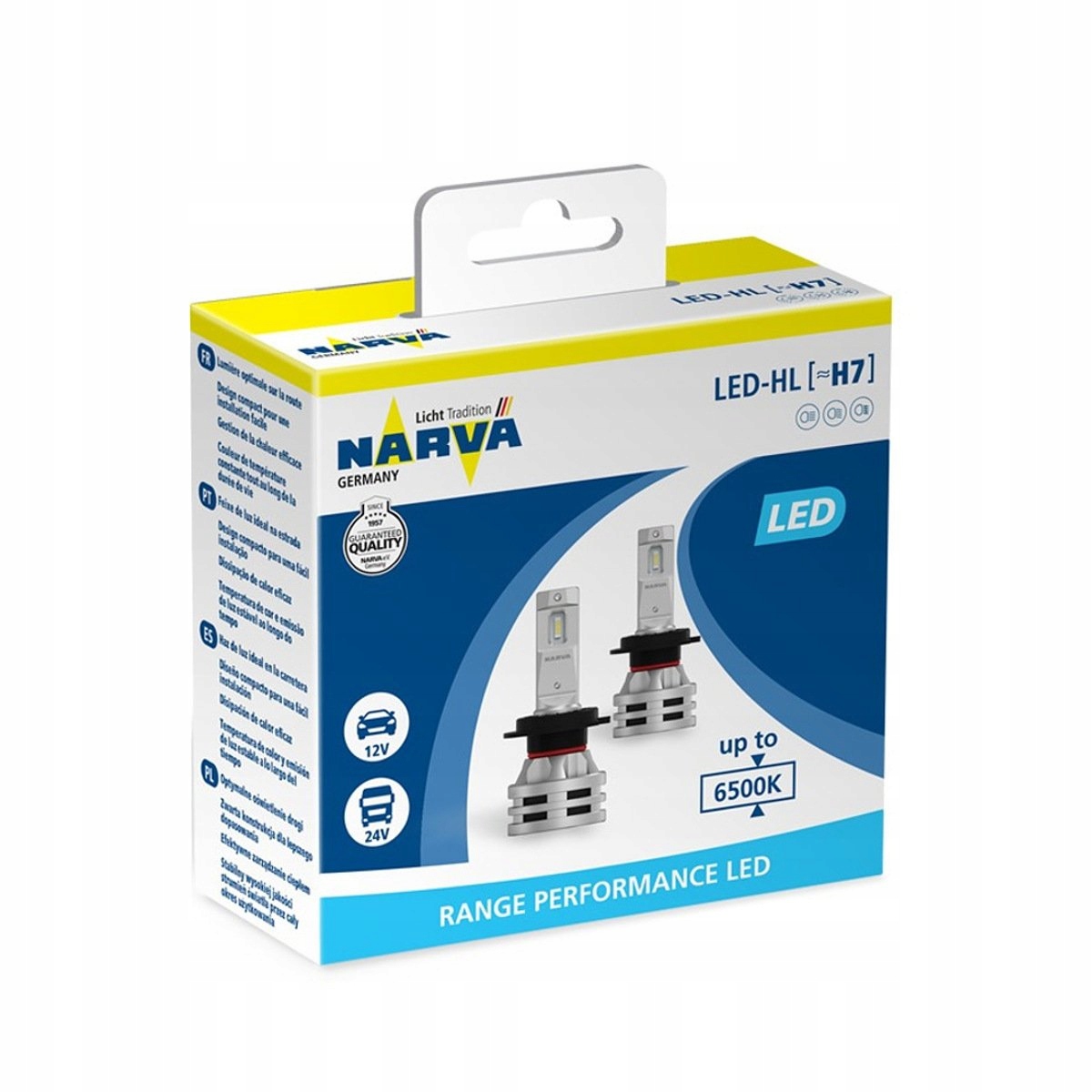 NARVA LED RANGE PERFORMANCE H7 12/24V 6500K