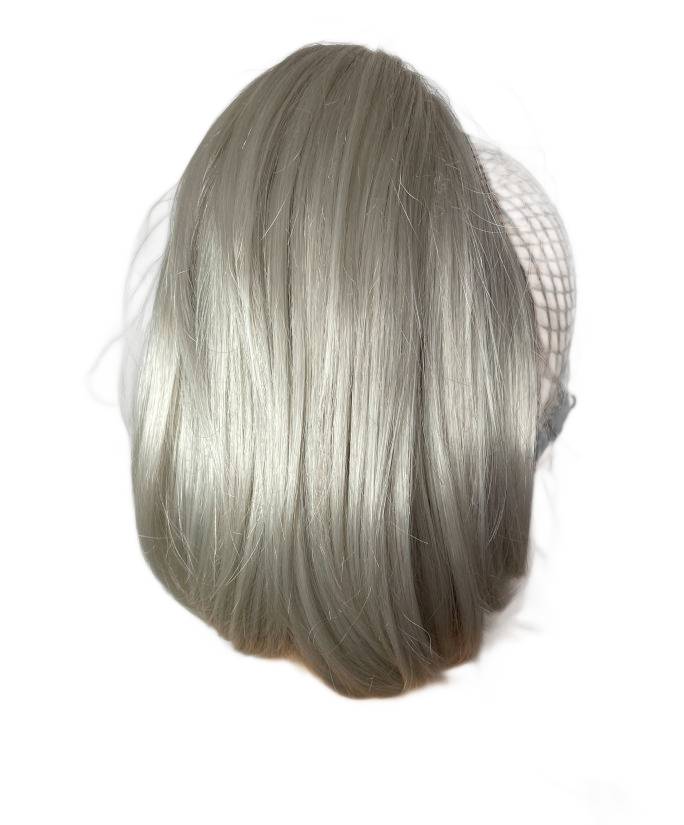 Připínací Příčesek Beatrice na přezce Drdol stříbrná blond 60