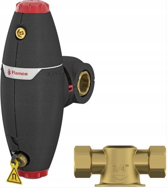 Flamco Filtr magnetyczny separator powietrza Xstream Vent-Clean G3/4"