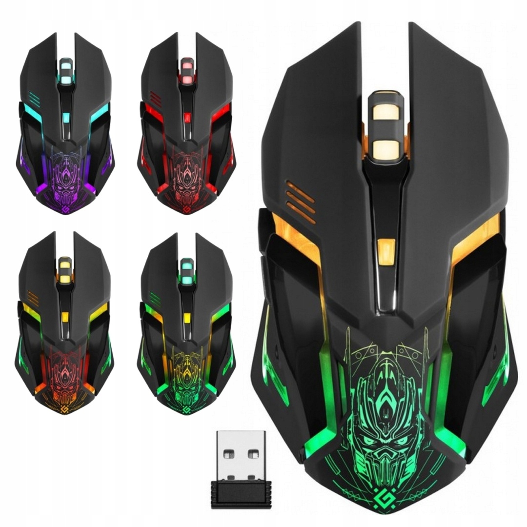 Bezdrátová myš Trigger GM-934 3200dpi Led Akumulátor 6p