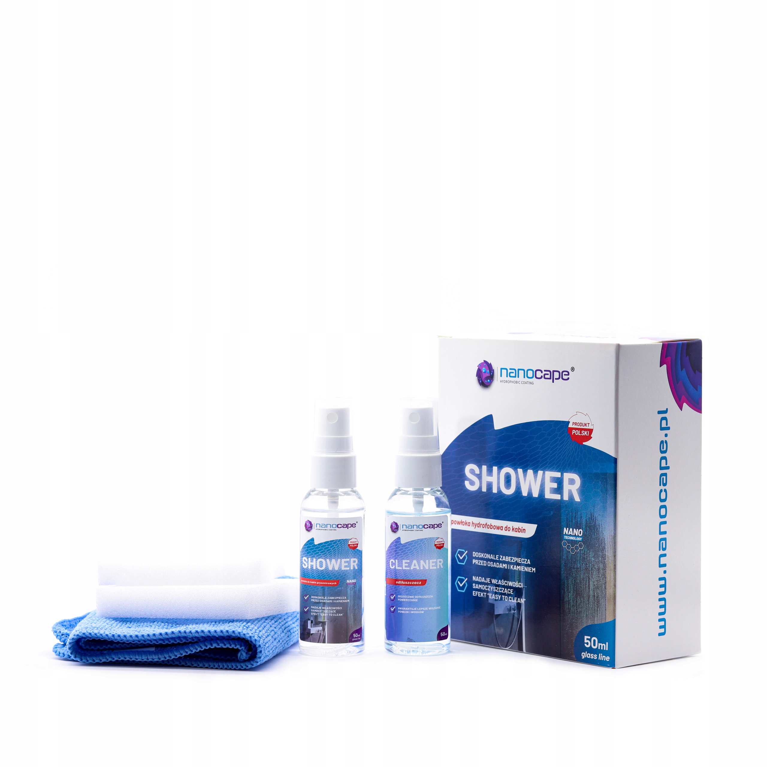 

Impregnat do kabin prysznicowych Nanocape Shower