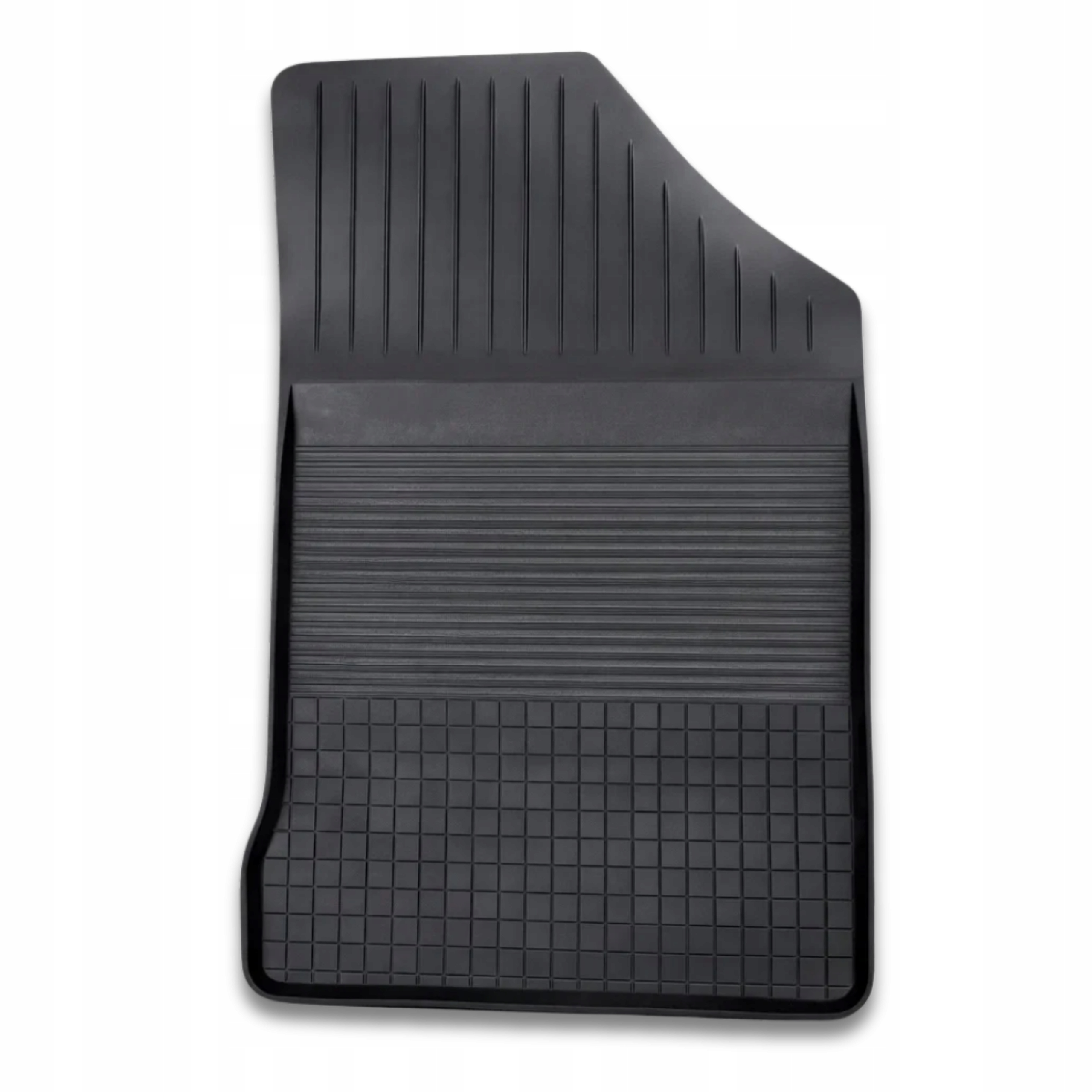 Dywanik Samochodowy Gumowy Uniwersalny Przedni Rant 3 cm Pasażera Przód