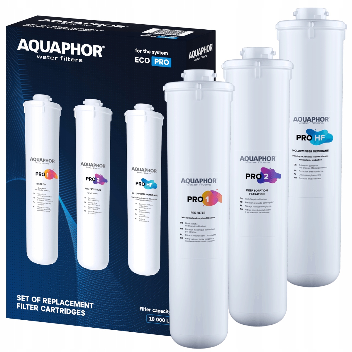 Sada filtrů pro Eco Pro (Pro1-Pro2-ProHF)