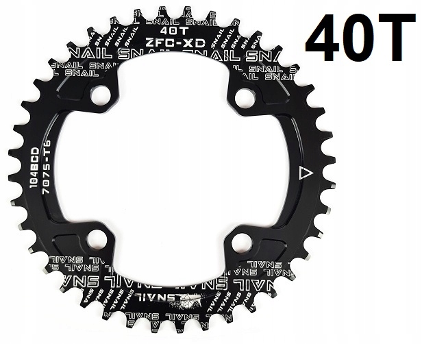Okrągła Zębatka Narrow Wide Snail 40T 104 Bcd