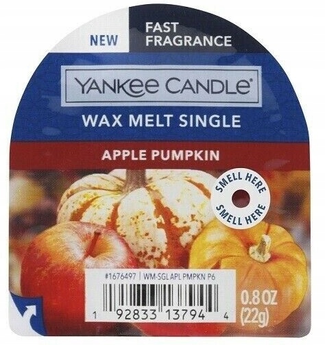 

Yankee Candle Wosk Zapachowy Apple Pumpkin 22g