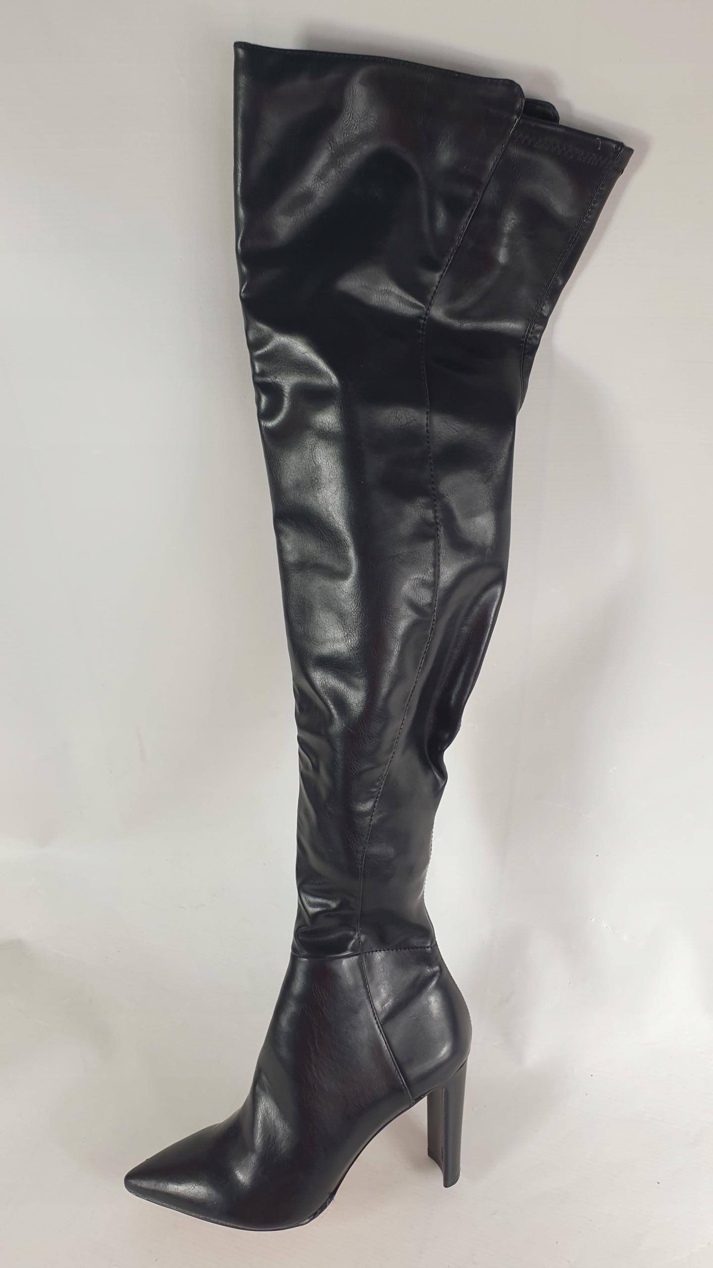 Kozačky nad kolena aldo černé, Velikost 36