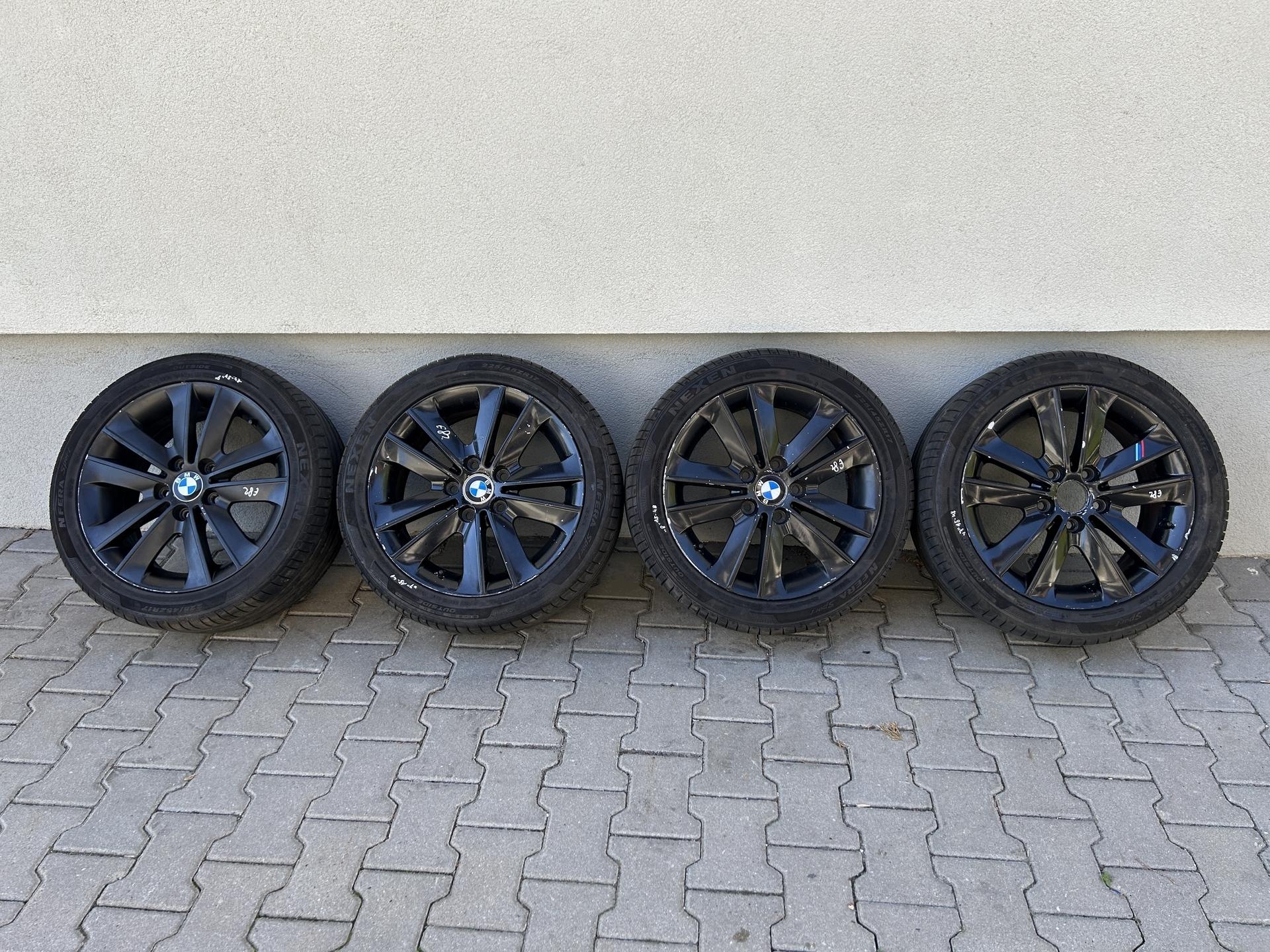 wheels tyres discs aluminium 17 BMW 1 E81 E82 E87 E88 2007-13 5X120 7J ET47