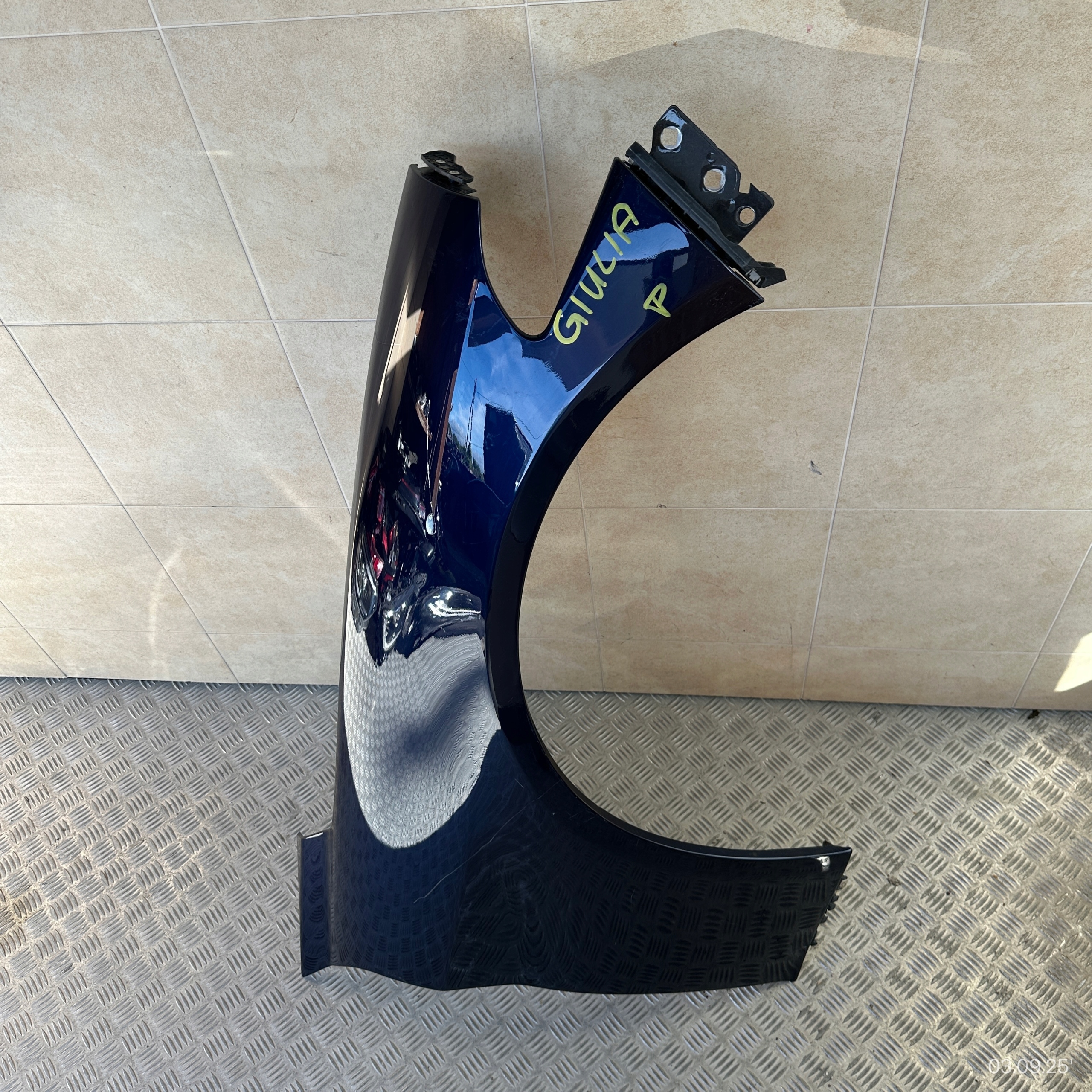 fender front right ALFA ROMEO GIULIA VELOCE 2018 ROK