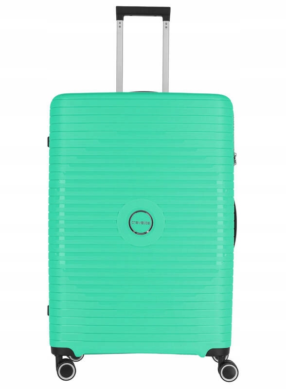 Velký tvrdý kufr Travelite Orbita zelený