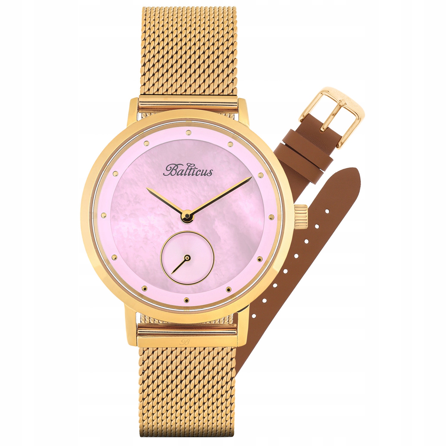 Dámské hodinky Balticus Blt-balnsgp zlaté