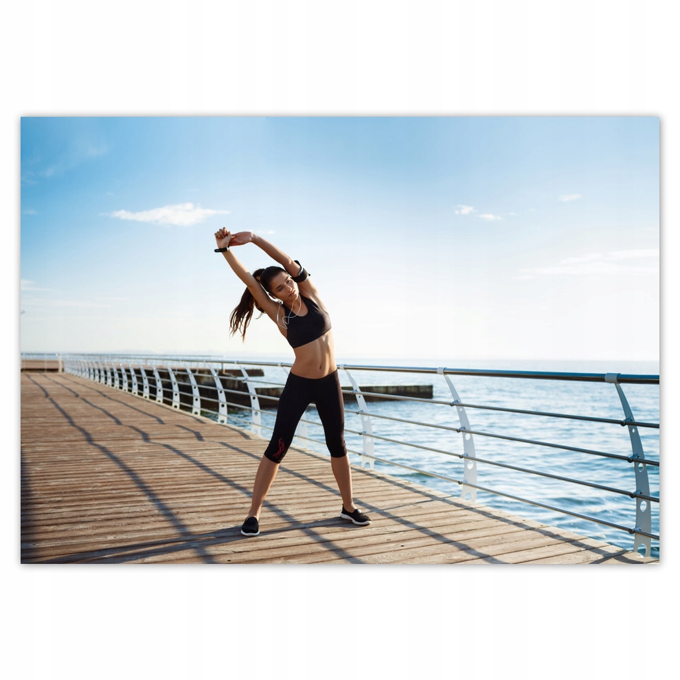 

Naklejki 100x70 Nadmorskie wygibasy Yoga