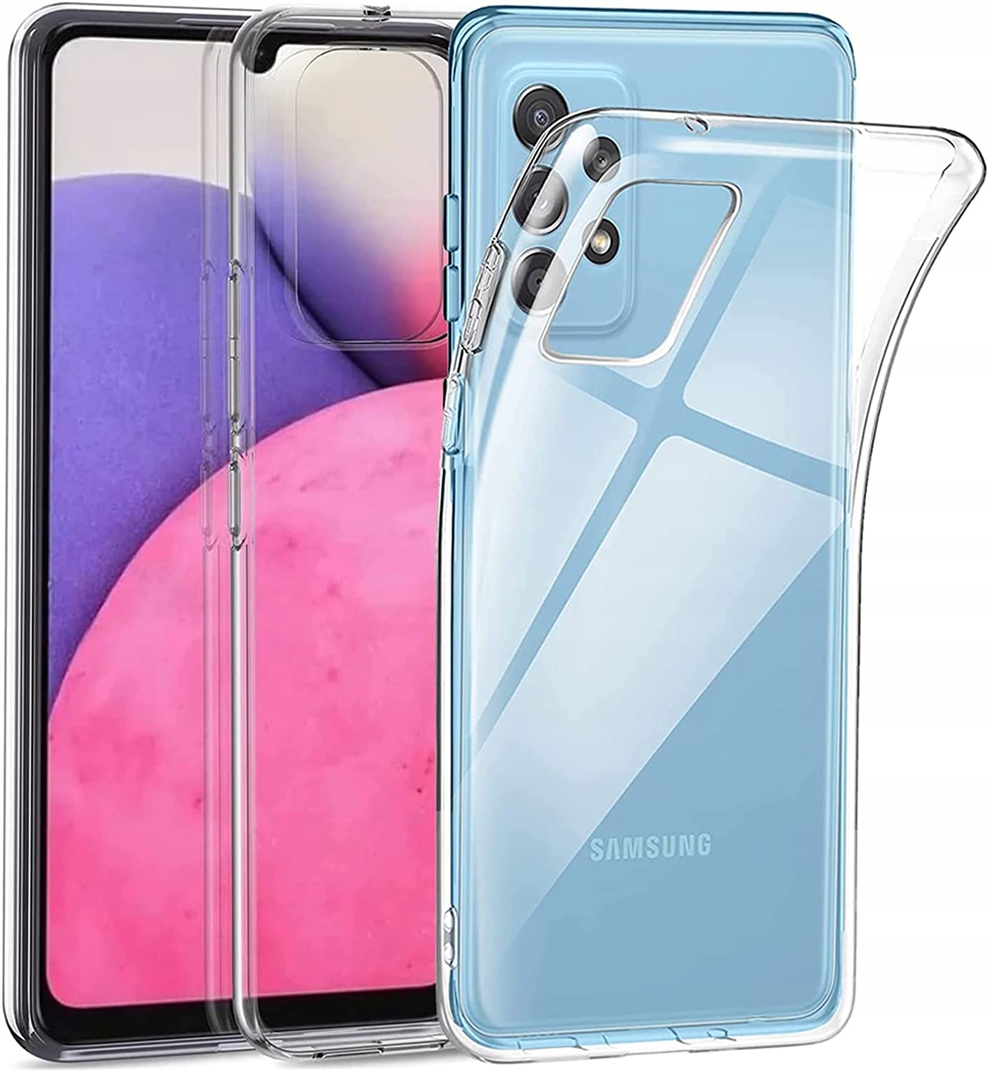 

Etui Clera Slim +szkło do Samsung Galaxy A33 5G