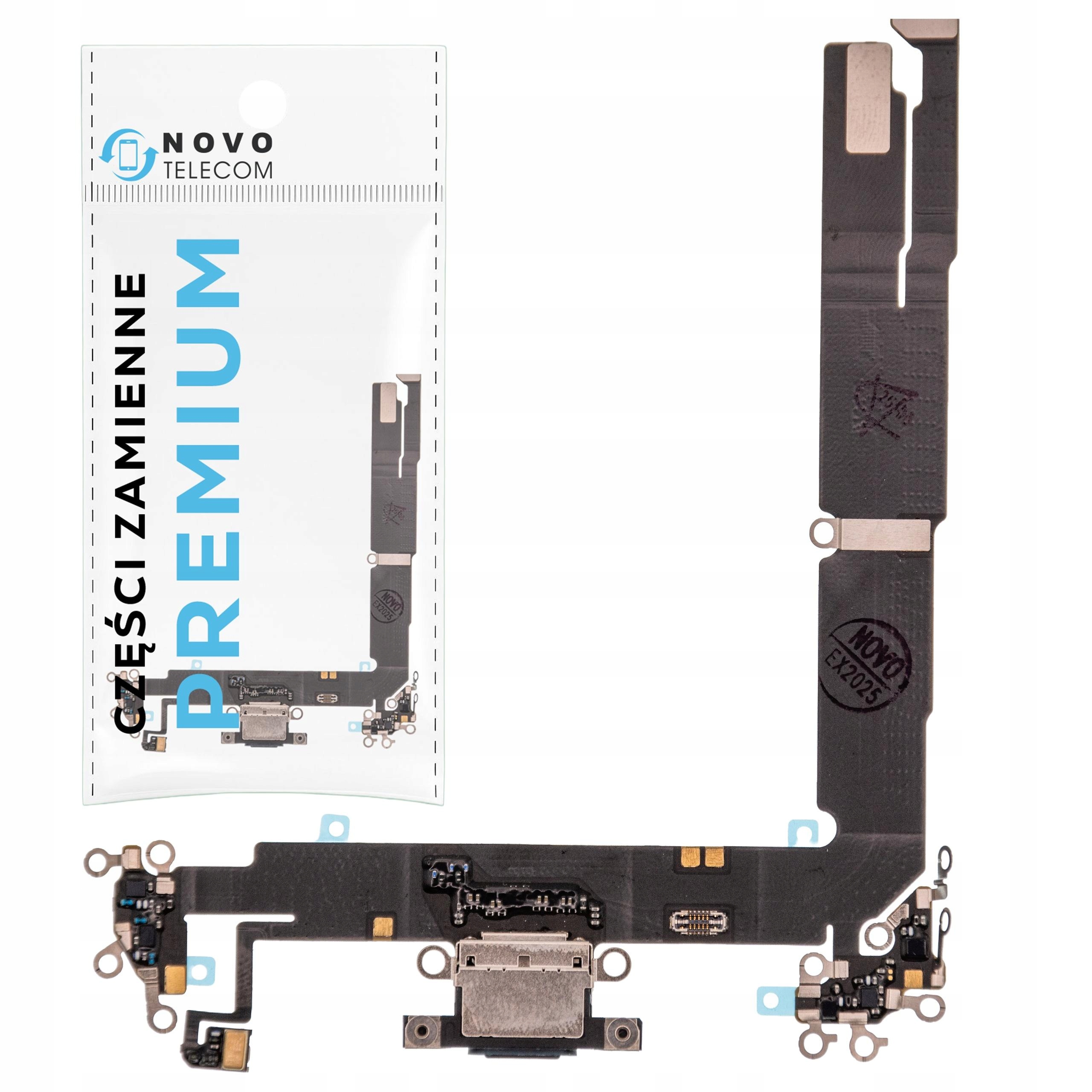 Nabíjecí konektor Usb C port mikrofon pro Apple iPhone 16 Plus černý