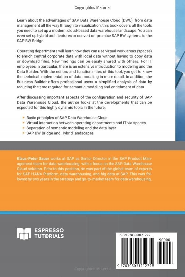 Sauer, Klaus-Peter Data Warehouse Cloud Język publikacji angielski