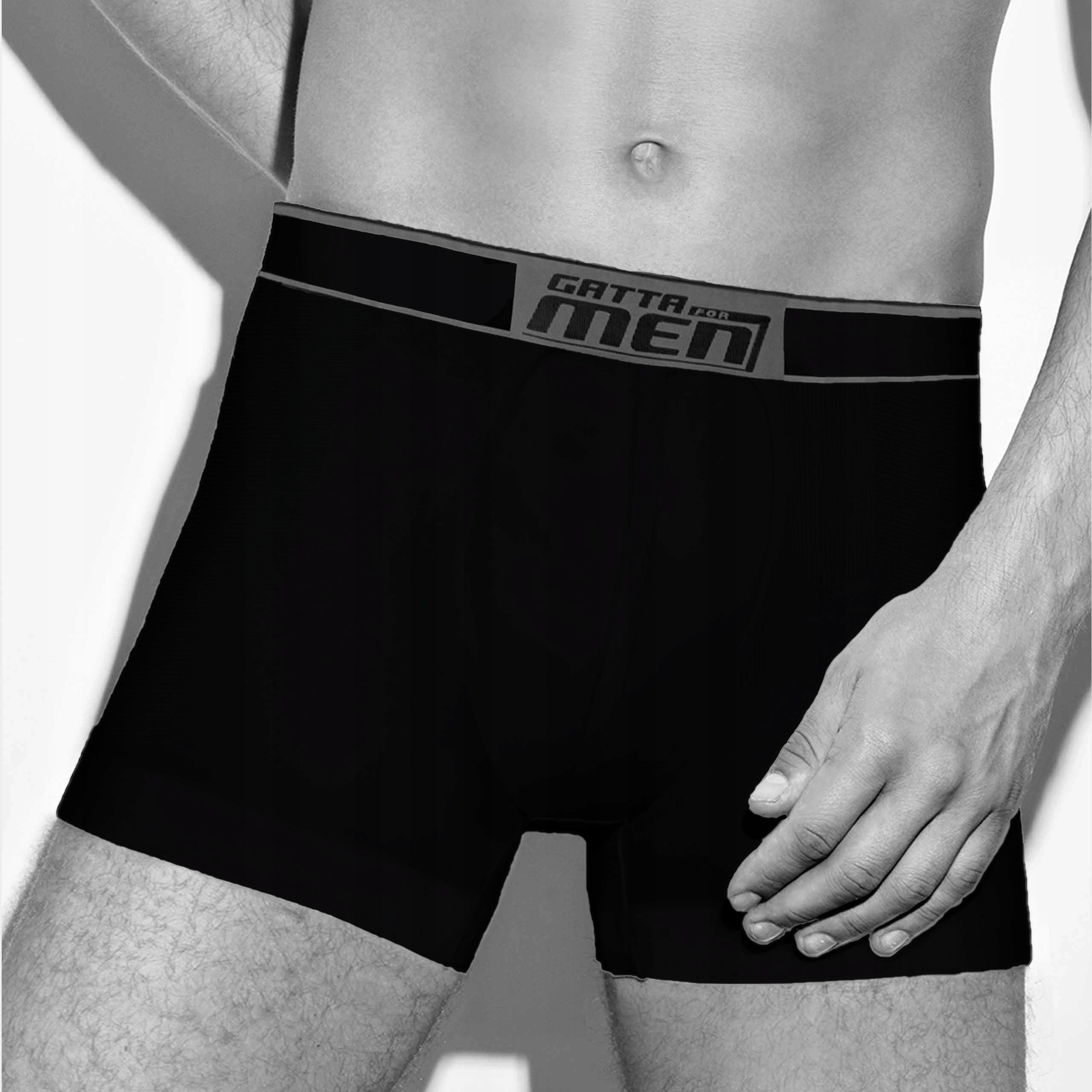 

Gatta Bokserki męskie, Boxer Cotton 01, Czarne, M