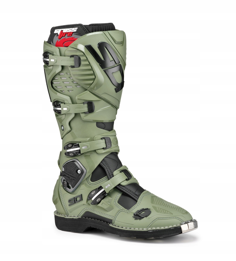 Topánky Cross/enduro Sidi Crossfire 3 Čierno-zelené 44