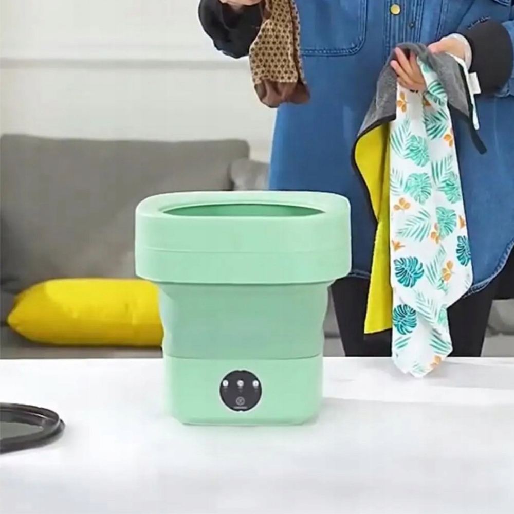 SKŁADANA MINI PRALKA O POJEMNOŚCI 6,5 L DO AKADEMIKA SAMOCHODU KEMPINGOWEGO Model PRALKA