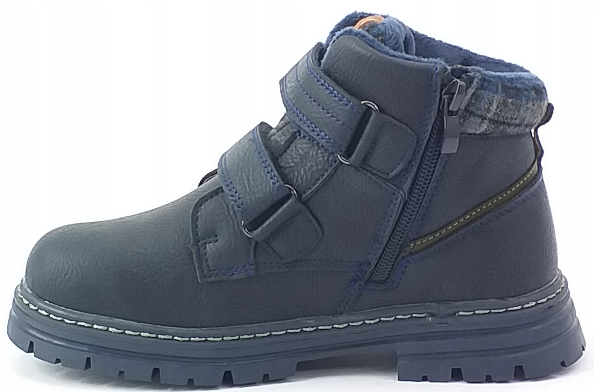 TRAPERY chłopięce CIEPŁE KAMASZE zimowe XD103 TRZEWIKI AMERICAN CLUB 29 Rozmiar 29