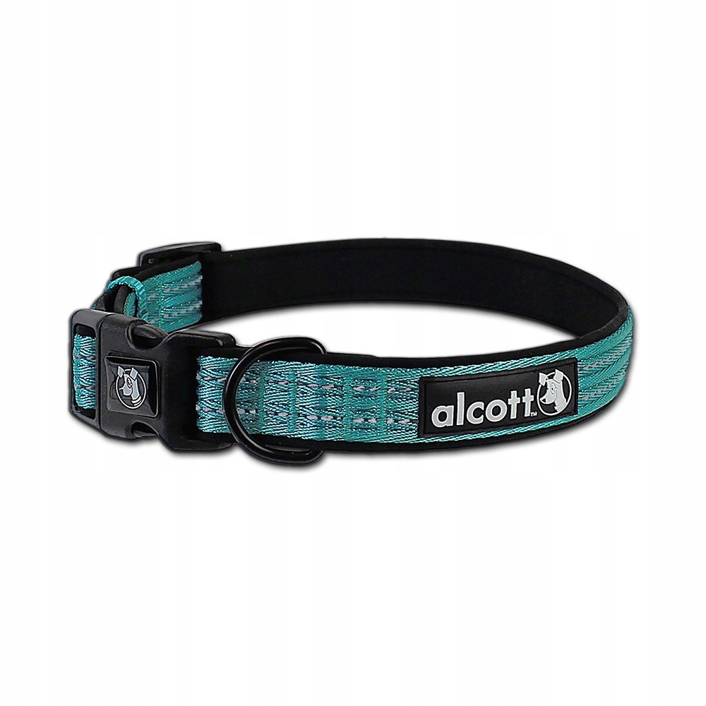 

Alcott Obroża wędrowna 25-35cm S turkusowa