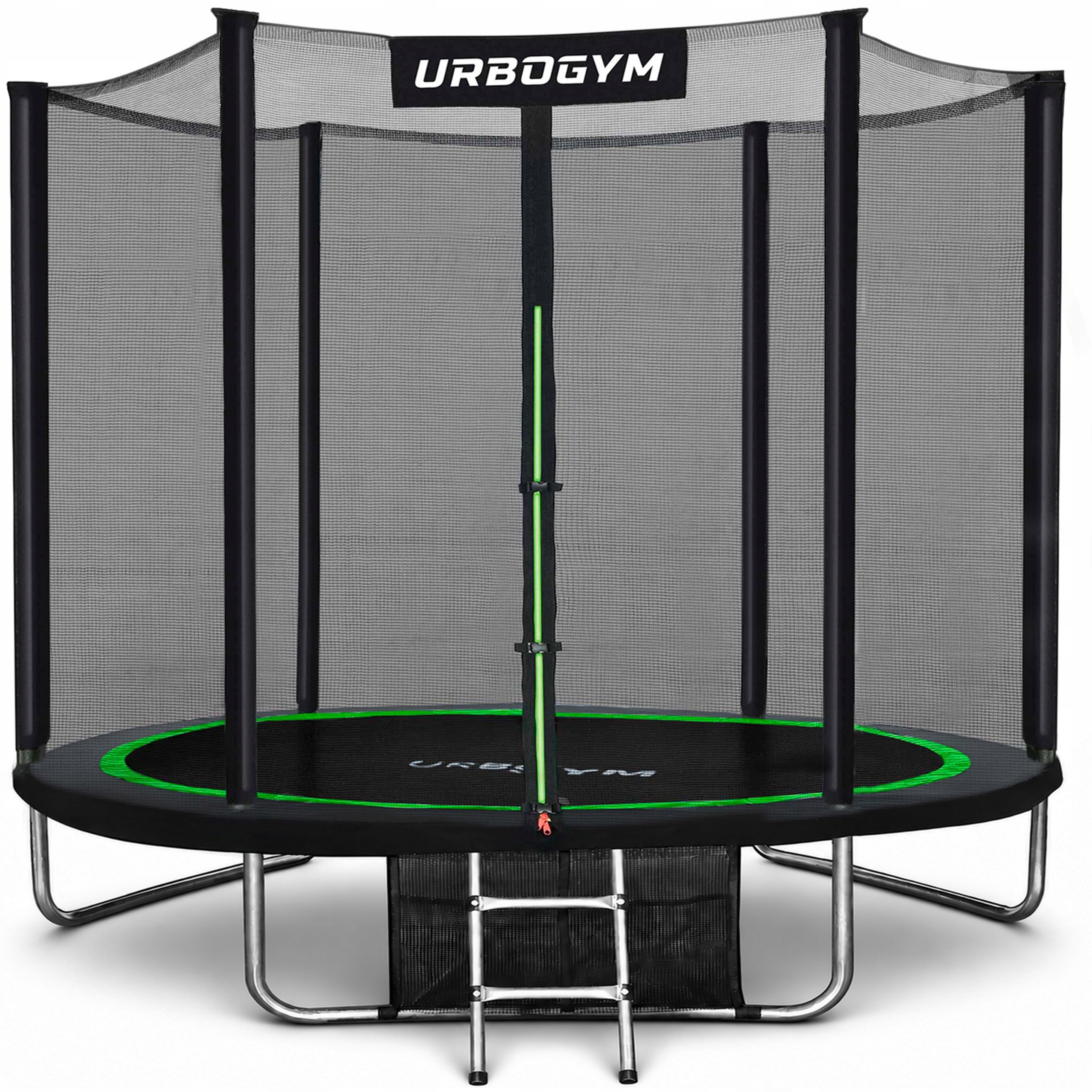 Trampolina Dla Dzieci Ogrodowa Z Siatką Zewnętrzną 8FT 252CM Urbogym