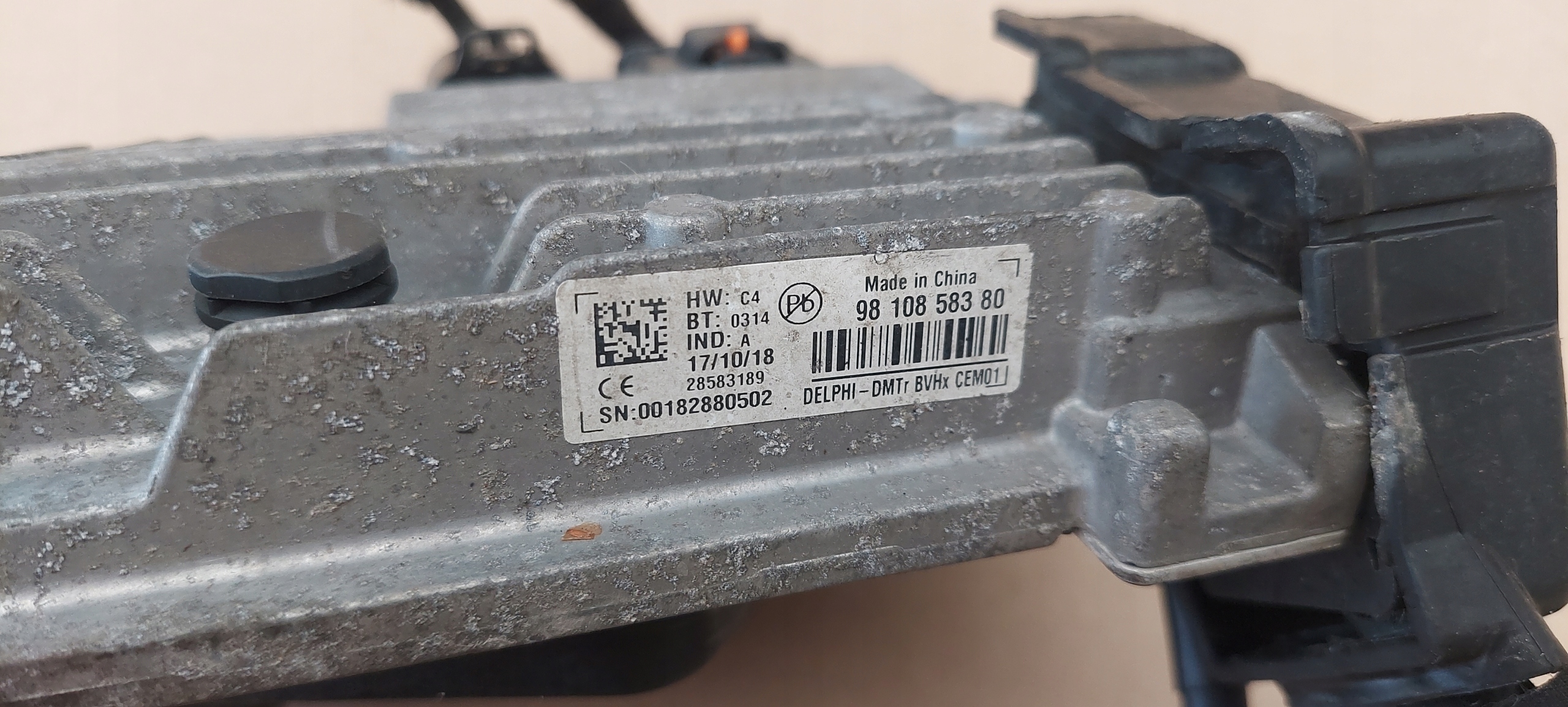 modulo START STOP CITROEN PEUGEOT 9810858380 *K3