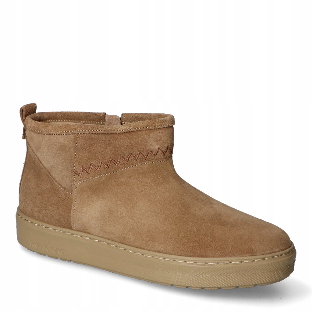 Sněhule Ryłko 0EVN4_Z_8TA Béžové semišové 38