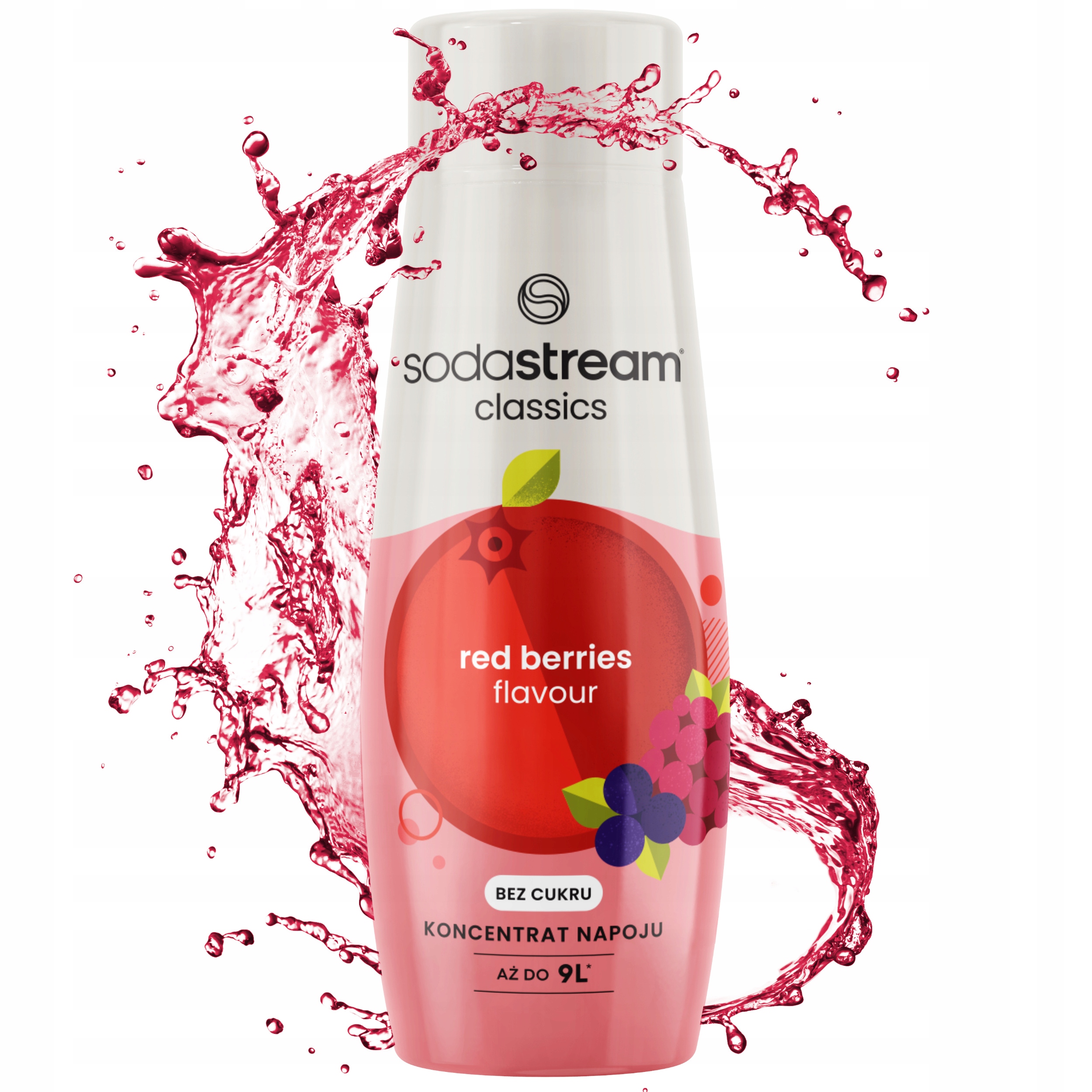 Syrop do saturatora wody SodaStream Terra Red Berries 440ml koncentrat