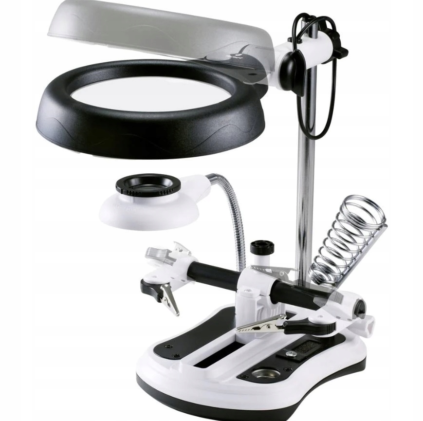 Lupa z oświetleniem LED TOOLCRAFT WLL-108 do 10x Marka Toolcraft