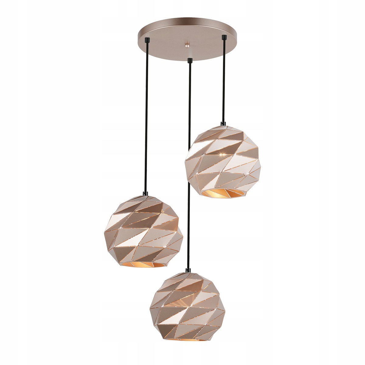 

Lampa wisząca Palermo PND-2424-3S-GD Italux