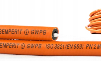 Wąż gazowy propan butan fi 9x3,5 semperit 1mb