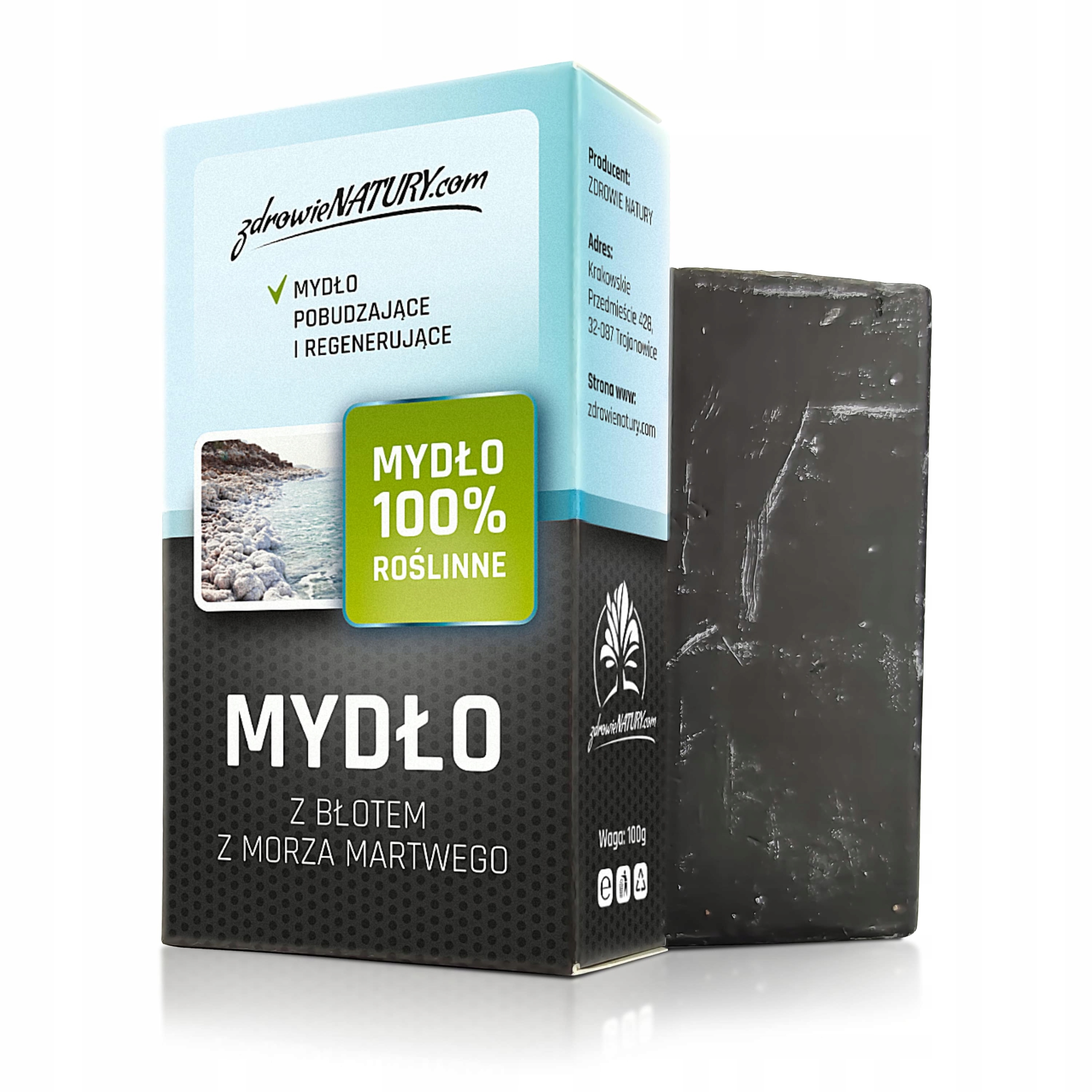 Mydło błoto z morza martwego Zdrowie Natury 100 g