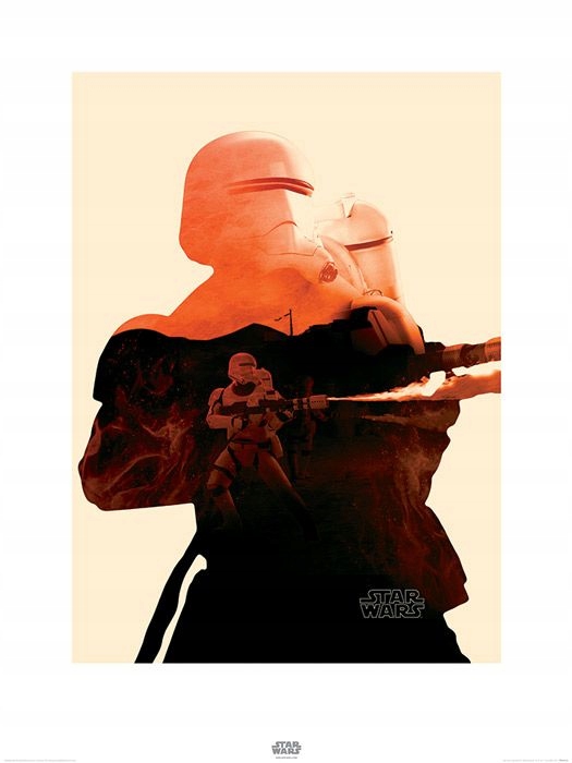 Star Wars Flametrooper reprodukcja 60x80 cm